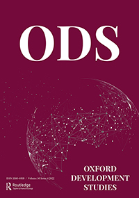 Cover image for Oxford Development Studies, Volume 50, Issue 4, 2022