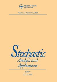 Cover image for Stochastic Analysis and Applications, Volume 37, Issue 6, 2019