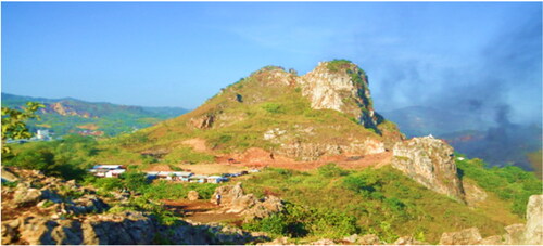 Figure 6. Masigit Mount, Padalarang Bandung, West Java. Source: Authors’ personal collection.