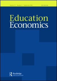 Cover image for Education Economics, Volume 22, Issue 3, 2014