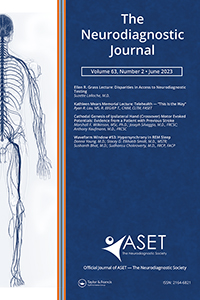 Cover image for The Neurodiagnostic Journal, Volume 63, Issue 2, 2023