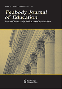 Cover image for Peabody Journal of Education, Volume 92, Issue 4, 2017