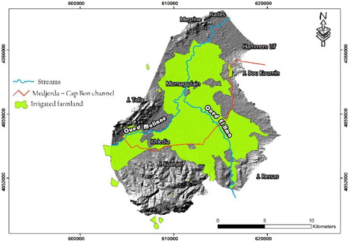 Figure 18. Irrigated agricultural land in Mornag region. Source: Author.