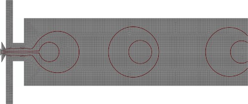 Figure 6. Grid division.