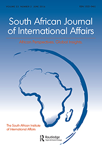 Cover image for South African Journal of International Affairs, Volume 23, Issue 2, 2016