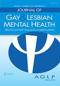 Cover image for Journal of Gay & Lesbian Mental Health, Volume 21, Issue 3, 2017