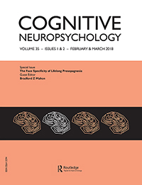 Cover image for Cognitive Neuropsychology, Volume 35, Issue 1-2, 2018