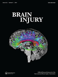 Cover image for Brain Injury, Volume 33, Issue 9, 2019