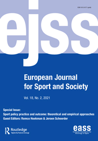 Cover image for European Journal for Sport and Society, Volume 18, Issue 2, 2021