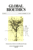 Cover image for Global Bioethics, Volume 20, Issue 1-4, 2007