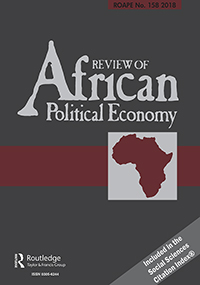 Cover image for Review of African Political Economy, Volume 45, Issue 158, 2018