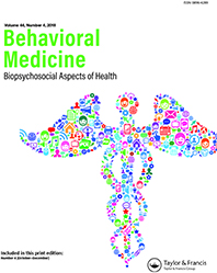 Cover image for Behavioral Medicine, Volume 44, Issue 4, 2018