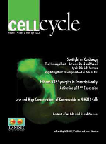 Cover image for Cell Cycle, Volume 2, Issue 2, 2003