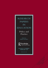 Cover image for Research Papers in Education, Volume 33, Issue 1, 2018