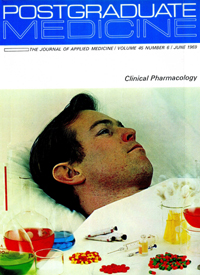 Cover image for Postgraduate Medicine, Volume 45, Issue 6, 1969