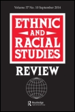 Cover image for Ethnic and Racial Studies, Volume 37, Issue 10, 2014