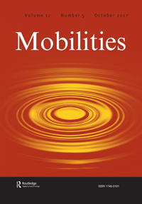 Cover image for Mobilities, Volume 12, Issue 5, 2017