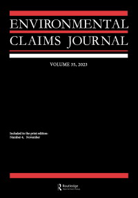 Cover image for Environmental Claims Journal