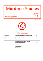 Cover image for Australian Journal of Maritime & Ocean Affairs, Volume 1991, Issue 57, 1991
