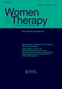 Cover image for Women & Therapy, Volume 46, Issue 3, 2023