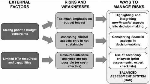 Figure 2. Reasoning behind a balanced assessment system (BAS) in middle-income countries.[Citation4]