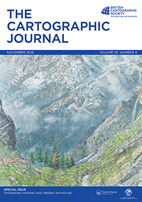 Cover image for The Cartographic Journal, Volume 55, Issue 4, 2018