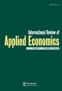 Cover image for International Review of Applied Economics, Volume 32, Issue 4, 2018