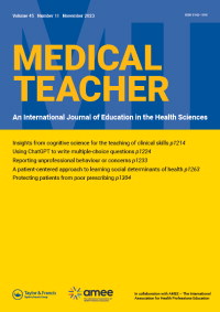 Cover image for Medical Teacher, Volume 45, Issue 11, 2023