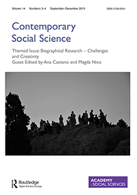 Cover image for Contemporary Social Science, Volume 14, Issue 3-4, 2019