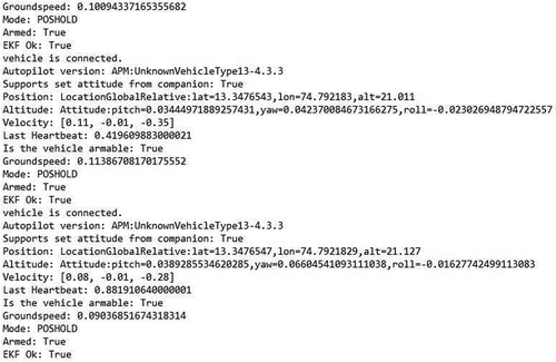 Figure 4. Part of the plaintext logs stored in client RP 3B+.