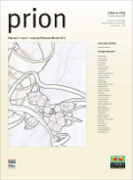 Cover image for Prion, Volume 4, Issue 1, 2010