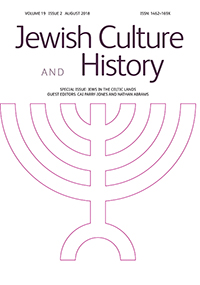 Cover image for Jewish Culture and History, Volume 19, Issue 2, 2018