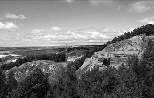 Figure 3. Slope state nowadays (JMB, April 2012).