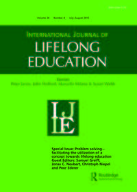 Cover image for International Journal of Lifelong Education, Volume 34, Issue 4, 2015