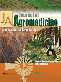 Cover image for Journal of Agromedicine, Volume 24, Issue 2, 2019