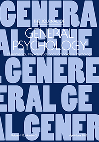Cover image for The Journal of General Psychology, Volume 150, Issue 2, 2023