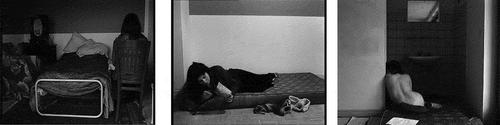 Figure 5. Frames of Je, tu, il, elle, Chantal Akerman, 1974