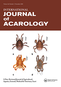 Cover image for International Journal of Acarology, Volume 46, Issue 7, 2020