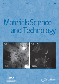 Cover image for Materials Science and Technology, Volume 38, Issue 14, 2022