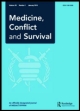 Cover image for Medicine, Conflict and Survival, Volume 24, Issue 1, 2008