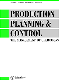 Cover image for Production Planning & Control, Volume 29, Issue 12, 2018