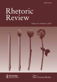Cover image for Rhetoric Review, Volume 36, Issue 4, 2017