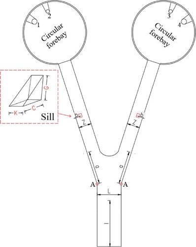 Figure 7. Bottom sill layout.