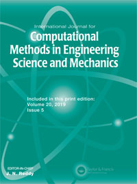 Cover image for International Journal for Computational Methods in Engineering Science and Mechanics, Volume 20, Issue 5, 2019