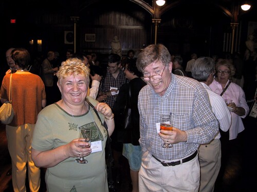 Doug and Ewa Sims at the ICHC in Chicago, 2003. Photo by Peter van der Krogt.