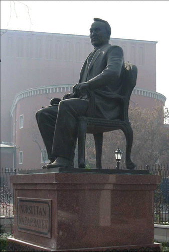 Fig. 4. Nazarbayev statue in Ankara, December 2010. Source: Author.