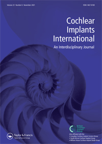 Cover image for Cochlear Implants International, Volume 22, Issue 6, 2021