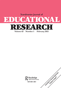 Cover image for Scandinavian Journal of Educational Research, Volume 65, Issue 1, 2021