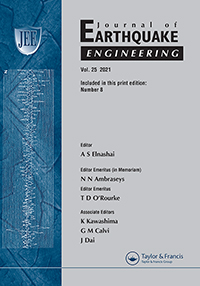 Cover image for Journal of Earthquake Engineering, Volume 25, Issue 8, 2021