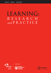 Cover image for Learning: Research and Practice, Volume 9, Issue 1, 2023